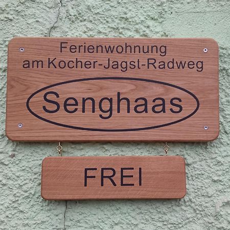 Ferienwohnung Am Kocher-Jagst Radweg Neuenstadt am Kocher Exteriér fotografie